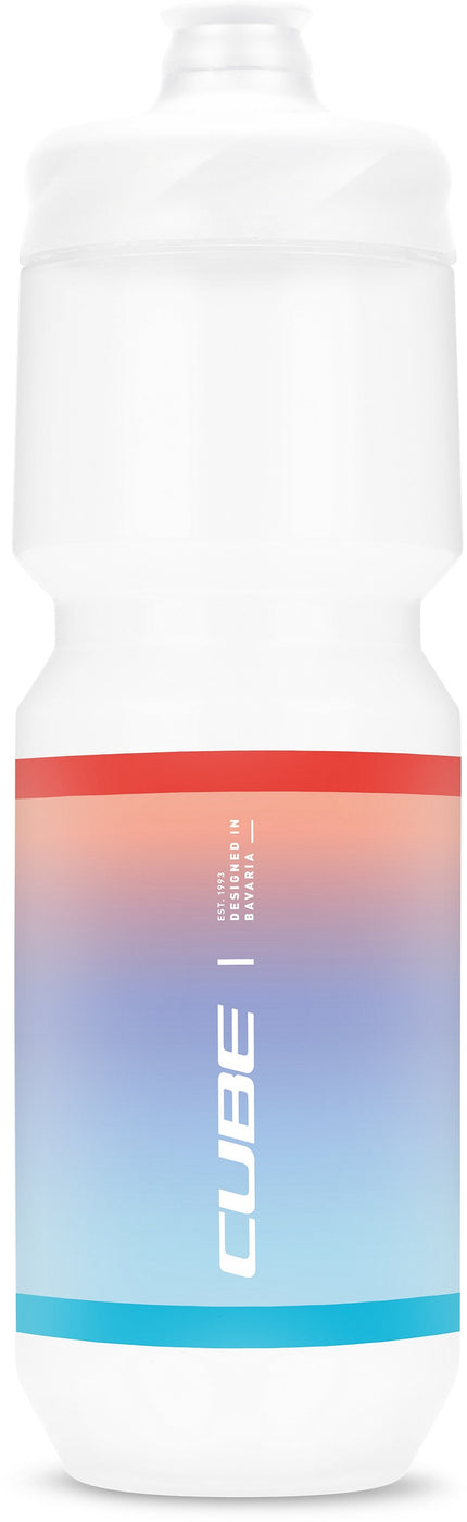 Cube Bottle Flow 750 Teamline White/Blue/Red
