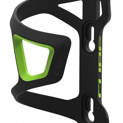 CUBE Bottle Cage Hpp-Sidecage Black/Green