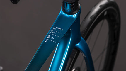 CUBE LITENING AIR C:68X SLX CHROMEBLUE/LIQUIDBLUE