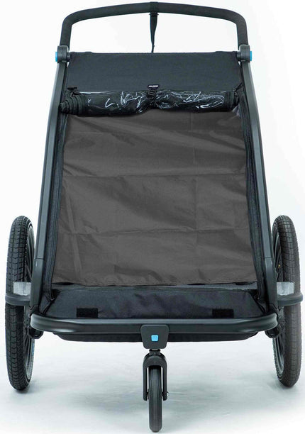 CUBE Kids Trailer Double Cmpt Black