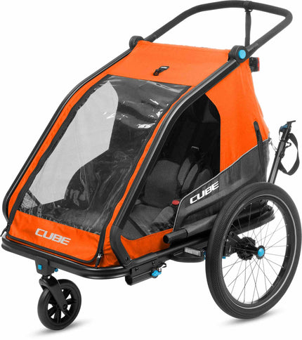 CUBE Kids Trailer Double Cmpt X Actionteam