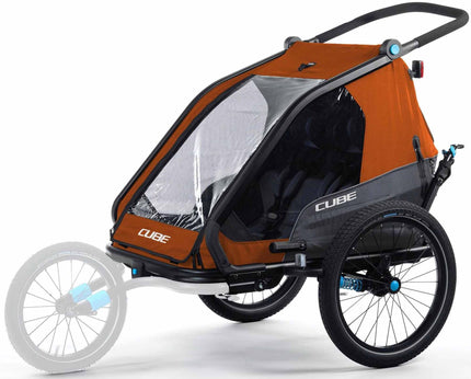 CUBE Kids Trailer Double Cmpt X Actionteam