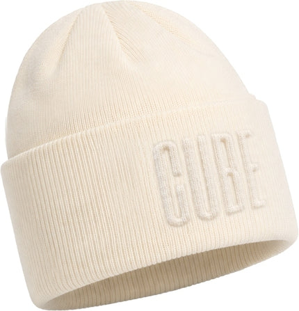 CUBE BEANIE EMBOSSED CREME