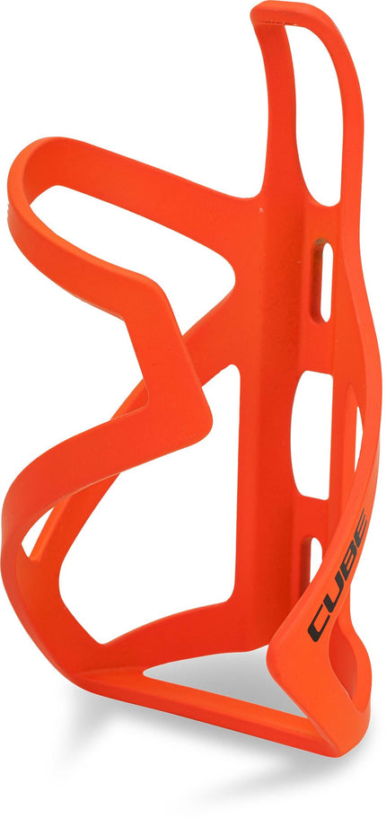 CUBE BOTTLE CAGE HPP SIDECAGE MATT ORANGE/GLOS BLK