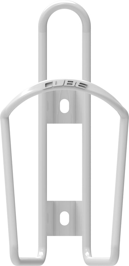 CUBE Bottle Cage Hpa Glossy White