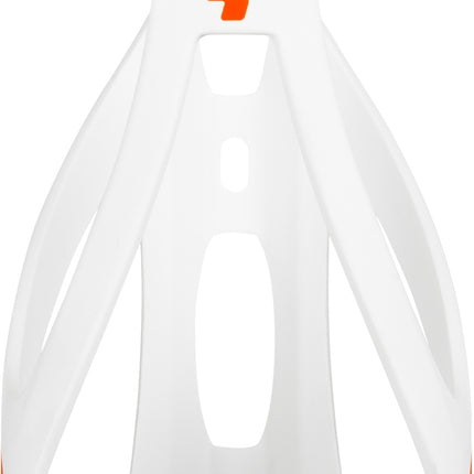 CUBE Bottle Cage Hpp Matt White/Flashred