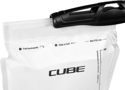 CUBE HYDRATION BLADDER BACKPACK 1.5 TRANSPARENT
