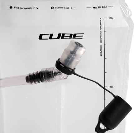 CUBE HYDRATION BLADDER BACKPACK 1.5 TRANSPARENT