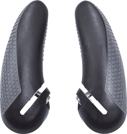 CUBE Natural Fit Bar Ends Black/Grey