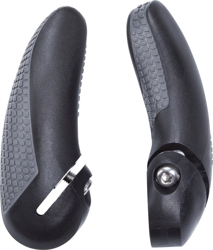 CUBE Natural Fit Bar Ends Black/Grey