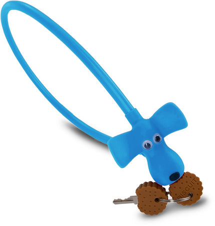 RFR CABLE LOCK HPS DOG 10 X 450 MM BLUE