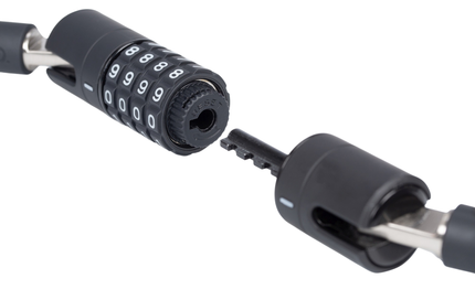 ACID Cable Combination Lock Corvid C180 Black
