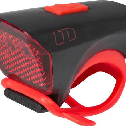 CUBE LIGHT LTD RED LED BLACK/RED