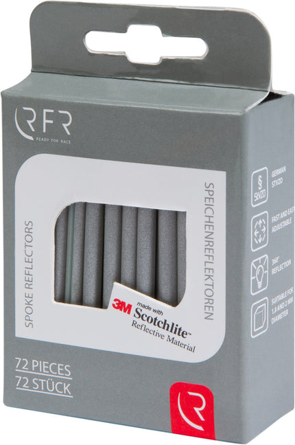 RFR SPOKE REFLECTOR SET PRO SILVER
