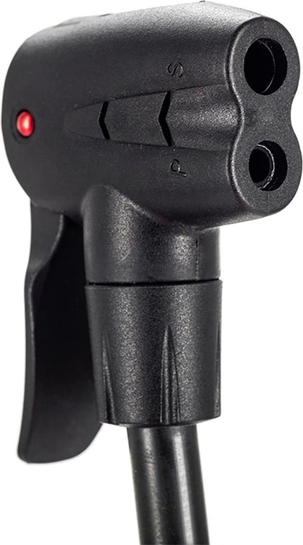 RFR Floorpump Hqp Black/Glossy Black
