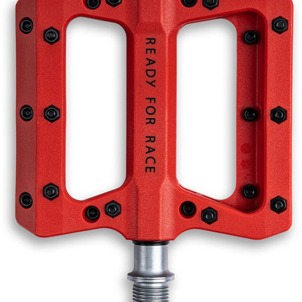 RFR Pedals Flat Etp Red