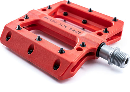 RFR Pedals Flat Etp Red