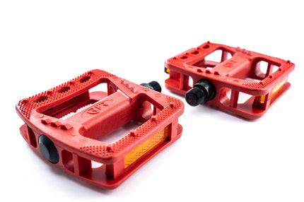 RFR Pedals Flat Hqp Cmpt Red