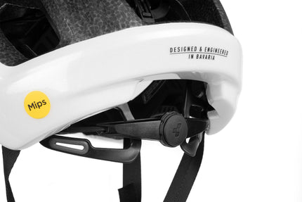 CUBE HELMET HERON TEAMLINE WHITE/ORANGE