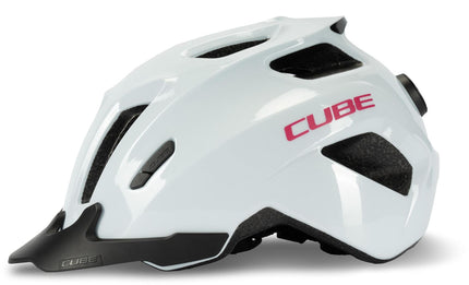 CUBE HELMET FINK FLASHWHITE/PINK