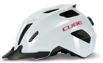 CUBE HELMET FINK FLASHWHITE/PINK