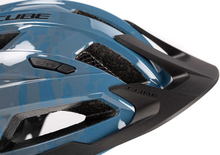 CUBE Helmet Steep Glossy Blue