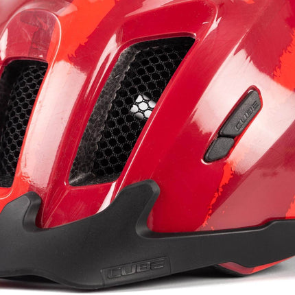 CUBE Helmet Ant Red Splash
