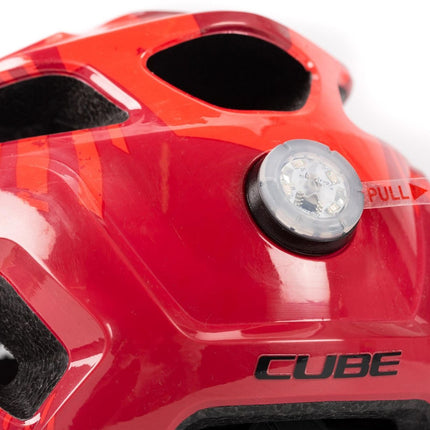 CUBE Helmet Ant Red Splash