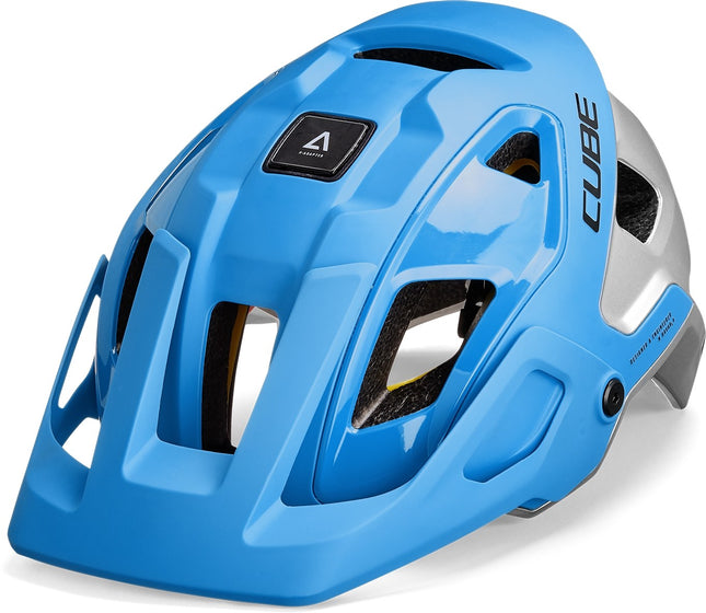 CUBE Helmet Strover X Actionteam Blue/Grey