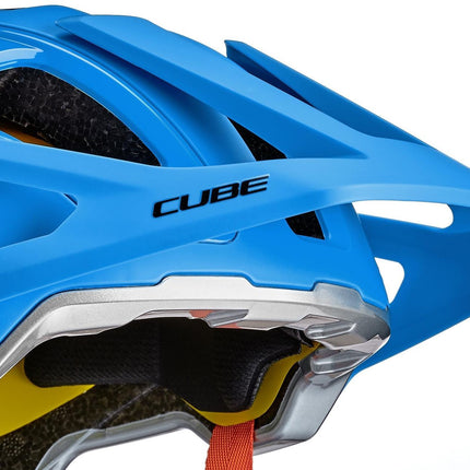 CUBE Helmet Strover X Actionteam Blue/Grey