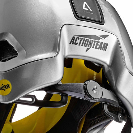 CUBE Helmet Strover X Actionteam Blue/Grey