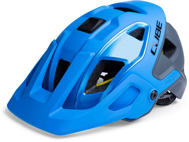 CUBE Helmet Strover X Actionteam Blue/Grey