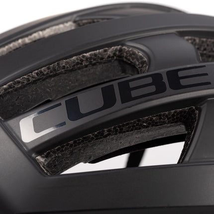 CUBE Helmet Badger Black