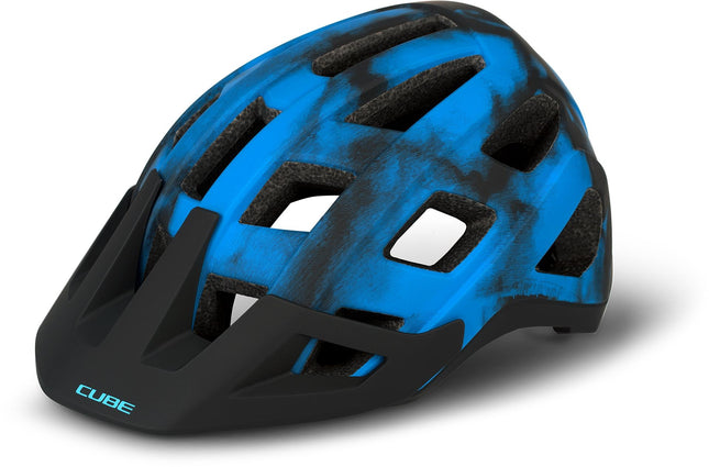 CUBE Helmet Badger Blue