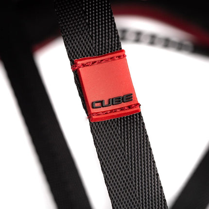 CUBE Helmet Badger Red