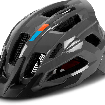 CUBE Helmet Steep X At Gry/Ora