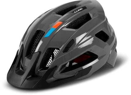 CUBE Helmet Steep X At Gry/Ora