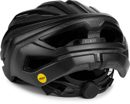 CUBE HELMET ECHO LIQUID BLACK