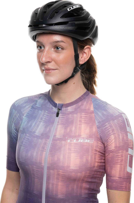 CUBE HELMET ECHO LIQUID BLACK