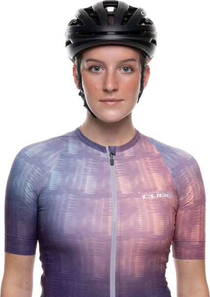 CUBE HELMET ECHO LIQUID BLACK