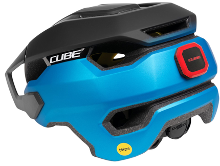 CUBE HELMET STRAY X ACTIONTEAM BLUE