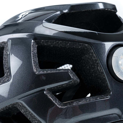 CUBE Helmet Quest Glossy Iridium Black