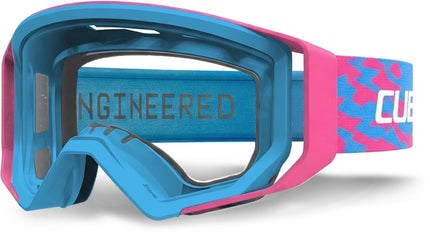 CUBE GOGGLE STORM X ACTIONTEAM BLUE/PINK