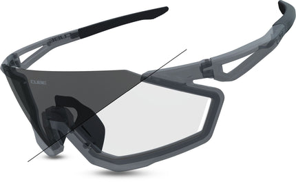 CUBE GLASSES LITENING MONOCHROME