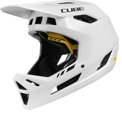CUBE HELMET DESCENDER X ACTIONTEAM WHITE