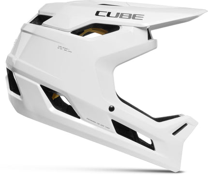 CUBE HELMET DESCENDER X ACTIONTEAM WHITE
