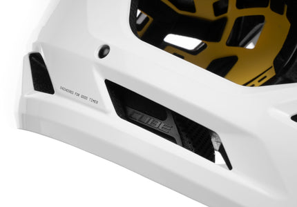 CUBE HELMET DESCENDER X ACTIONTEAM WHITE