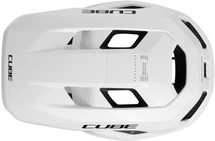 CUBE HELMET DESCENDER X ACTIONTEAM WHITE