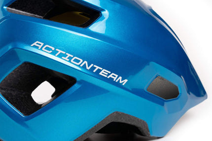 CUBE HELMET LINOK X ACTIONTEAM BLUE