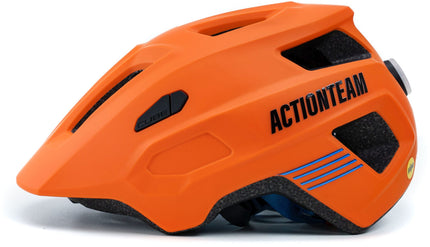 CUBE Helmet Linok X Actionteam Ora/Blue